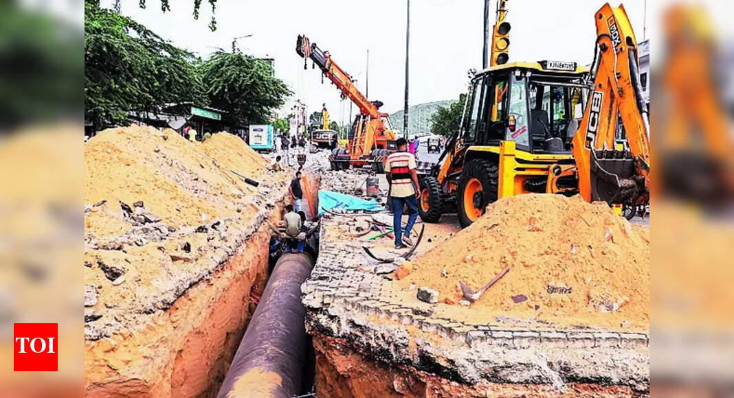 Water Supply Walled City Areas To Get Better Water Supply Jaipur