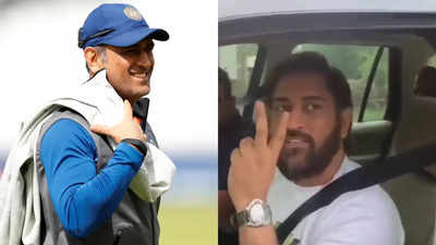 WATCH: MS Dhoni seeks navigation help from fans on streets of Ranchi