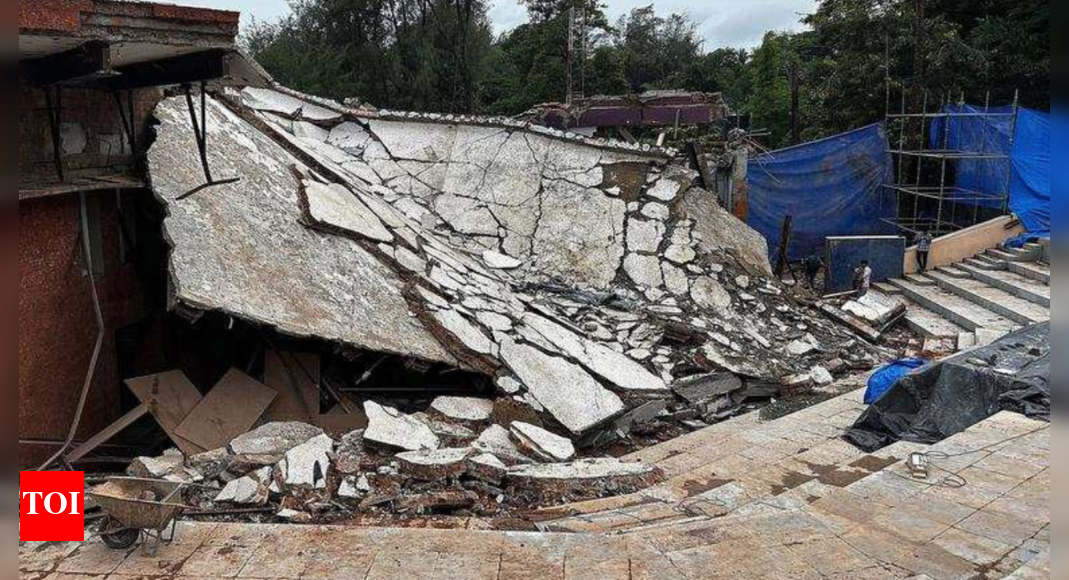 KA slab collapse not due to repair works: Reports | Goa News - Times of ...