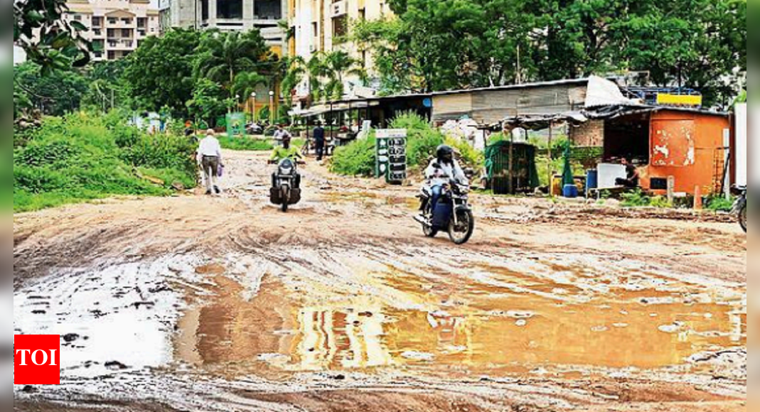 Pashan: Tricky footpaths, potholes plague Baner Pashan link rd | Pune ...
