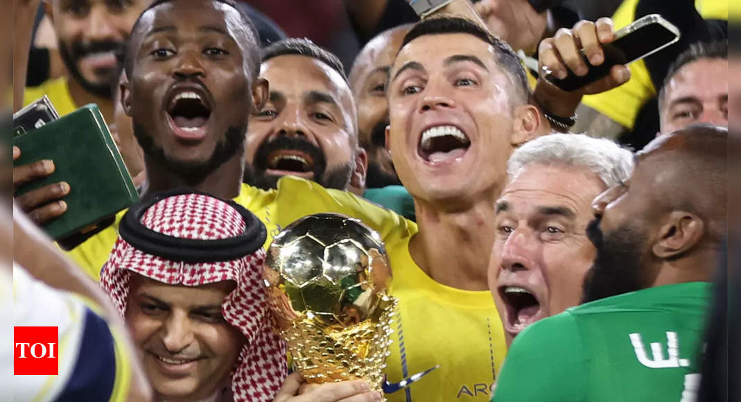 Cristiano Ronaldo wins 1st Al Nassr trophy after 2 goals in final