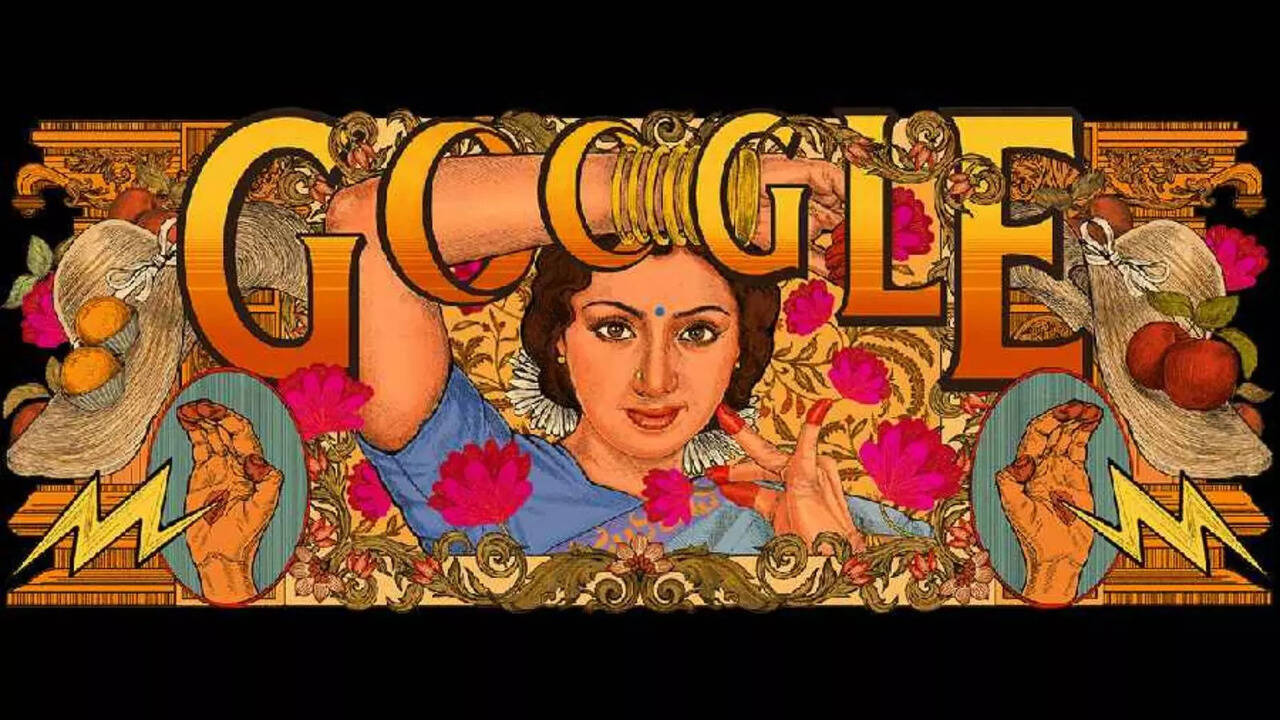 Google Pays Tribute To Sridevi On Her 60th Birth Anniversary With ...