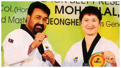 Did you know Mohanlal has received a black belt in Taekwondo?