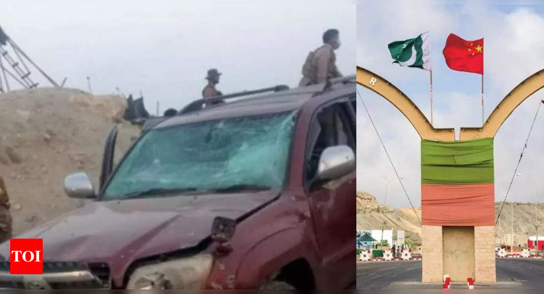 Convoy of Chinese engineers attacked near Pakistan’s Gwadar, 1 terrorist killed