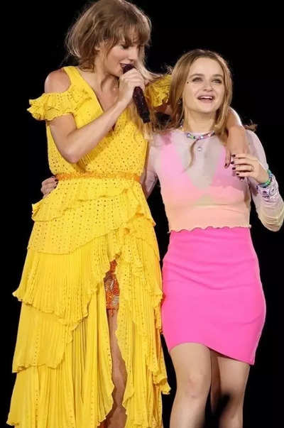 Joey King 'freaked out' on stage with Taylor Swift during Eras Tour gig