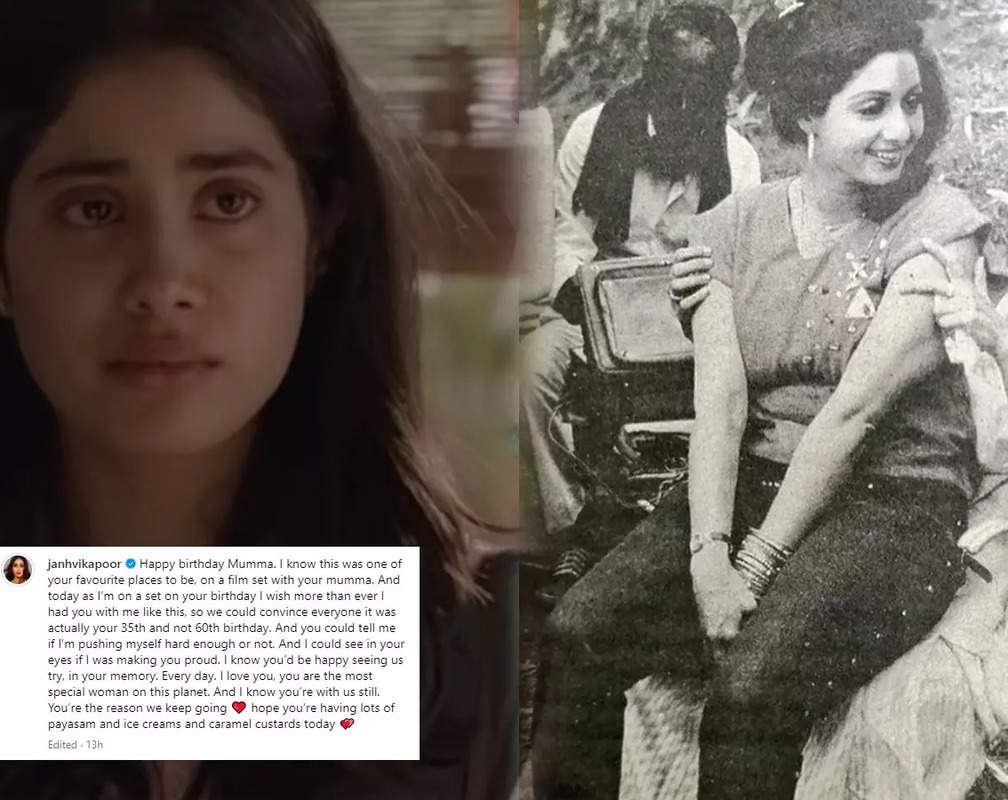 
Janhvi Kapoor shares unseen picture of mom Sridevi: 'And I know you’re with us still. You’re the reason we keep going'
