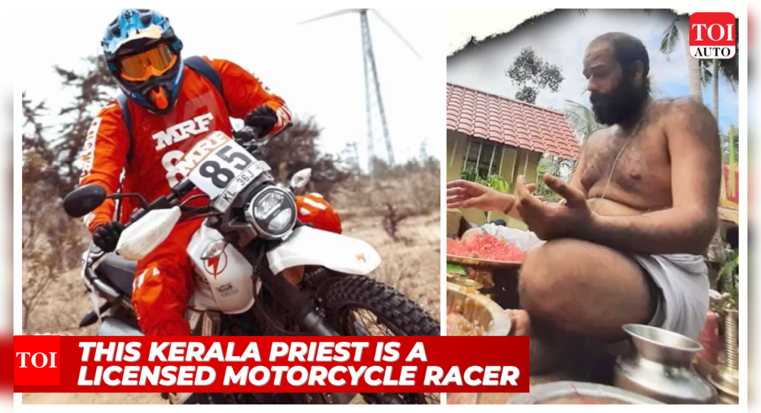 Priest by day, Motocross racer by evening: Kerala godman is fulfilling his life goals