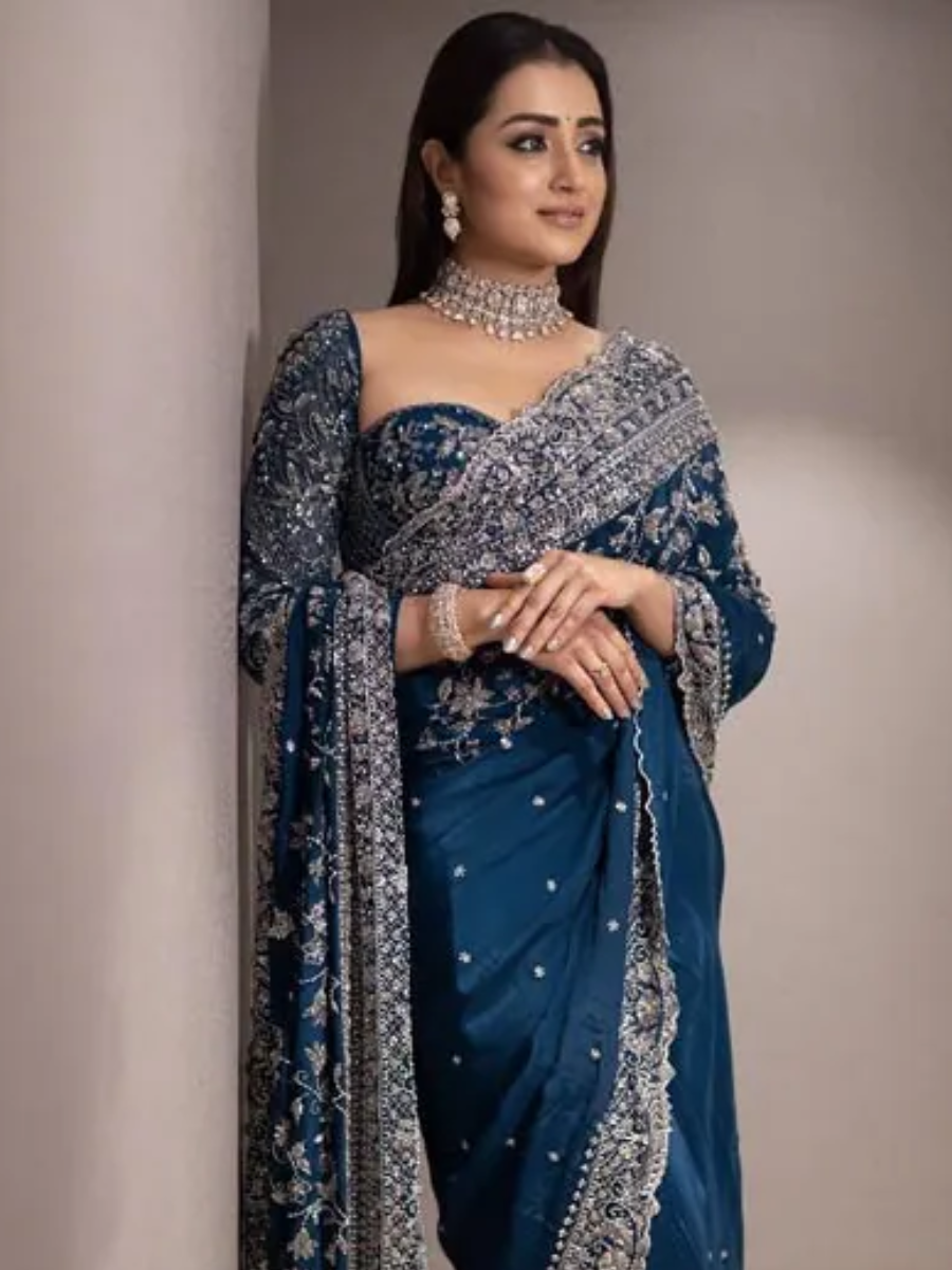 Stunning jewellery worn by Trisha | Times of India
