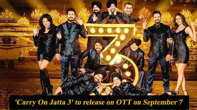 'Carry On Jatta 3' to release on OTT on September 7
