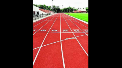 City's 1st synthetic athletic track ready