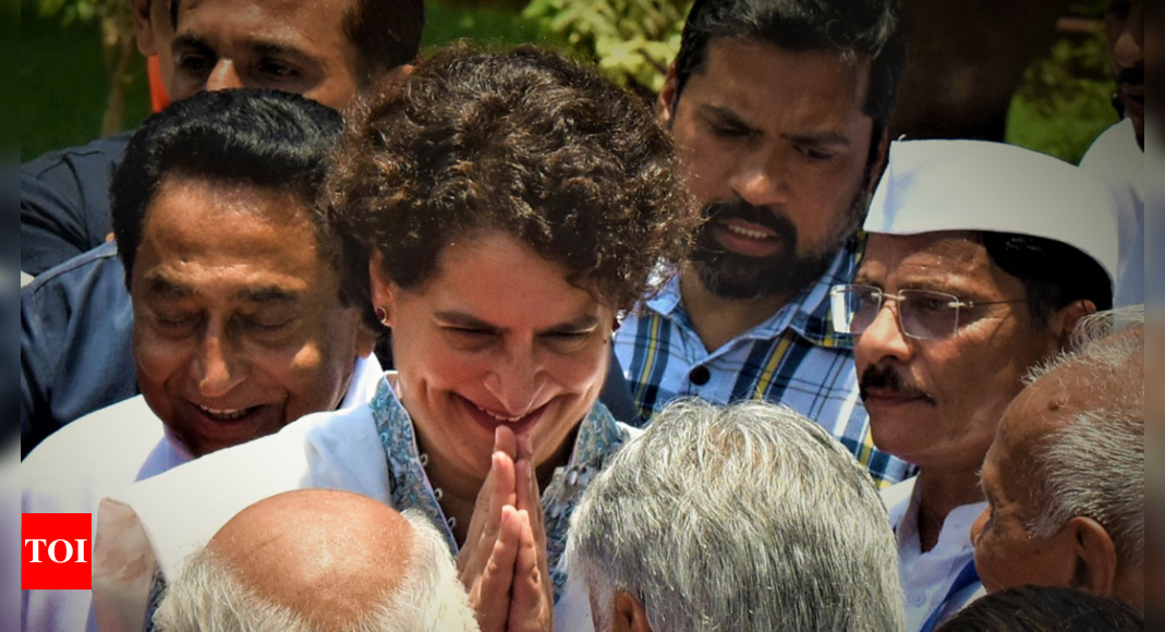 Bjp: Unfazed By 41 FIRs, Priyanka Gandhi To Take The Fight To BJP In MP ...