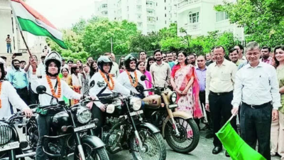 Women bikers to drive home message of 'safe Uttar Pradesh'
