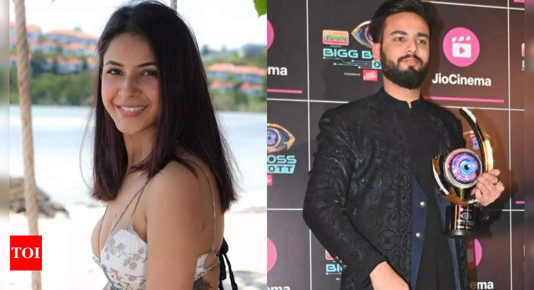 Shehnaaz Gill Congratulates Bigg Boss Ott 2 Winner Elvish Yadav For