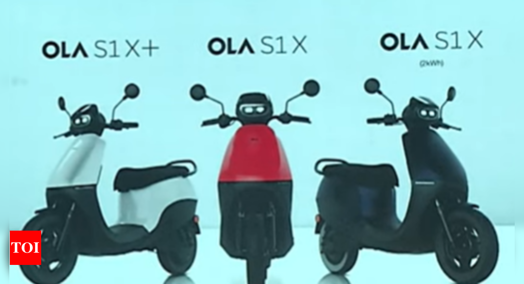 Ola S1x Ola S1x S1x E Scooters Launched In India Prices Start At Rs