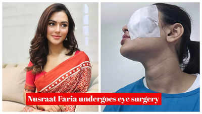 Actress Nusraat Faria hospitalized, undergoes emergency eye surgery