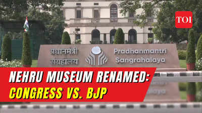 Modi erased N and put P for 'pettiness': Cong slams Nehru memorial name  change