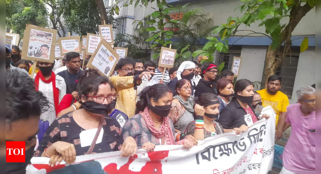 Jadavpur University Student Death: Student Bodies Stage Protest ...