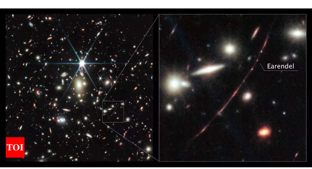 Stunning pictures of the universe's oldest galaxies shared by NASA's ...