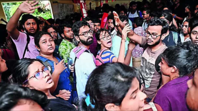 Campus on boil as cops lathicharge agitators
