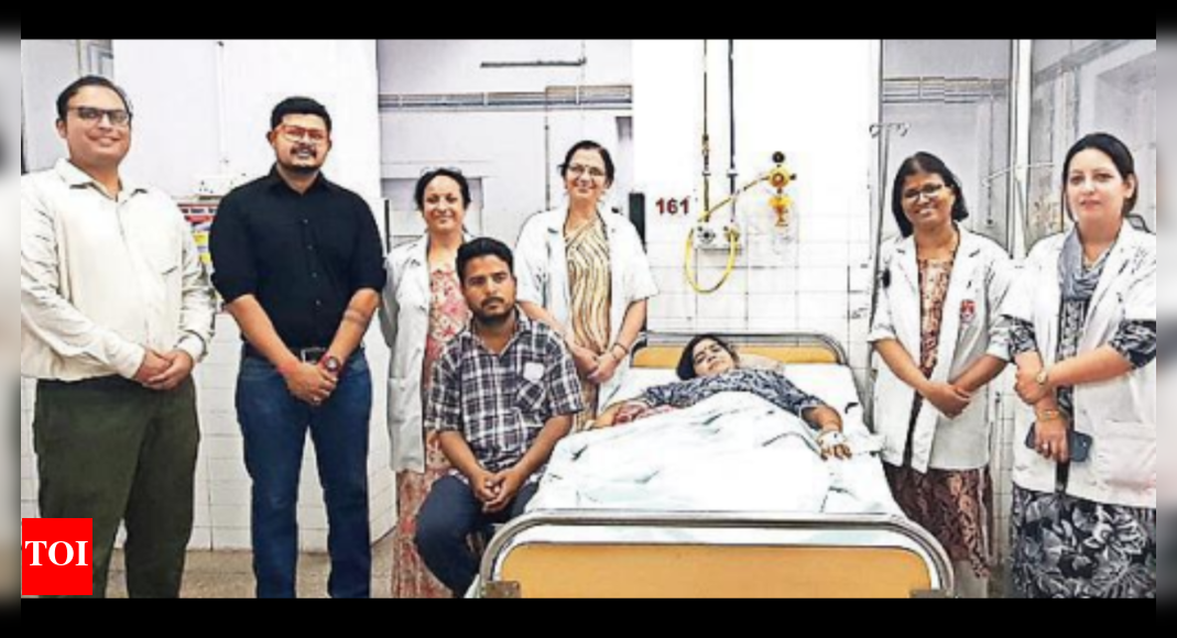 S Medical University KGMU team helps woman with rare ailment