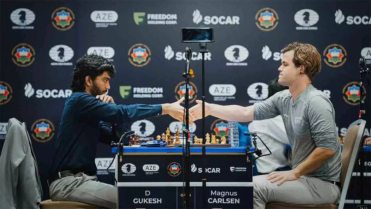 When you have to beat Magnus Carlsen on demand, Carlsen vs Gukesh