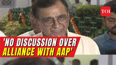Deepak Babaria denies discussion over alliance with AAP at Congress top leadership meet in Delhi
