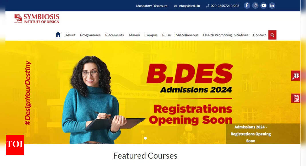 SEED 2024: Registration begins today for Symbiosis Institute of Design’s entrance exam