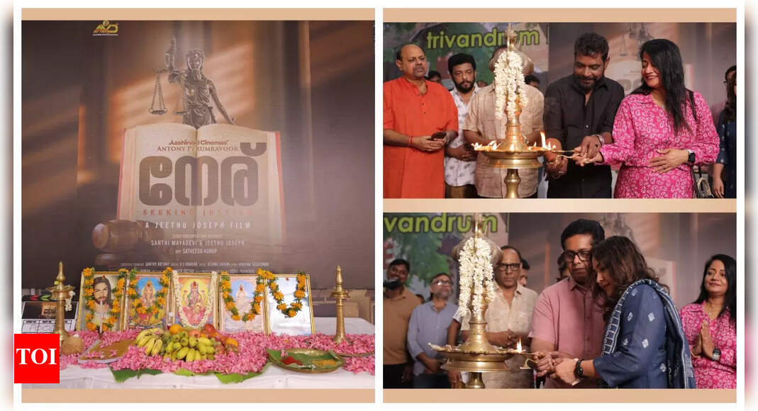 'Neru’ Mohanlal and Jeethu Joseph’s next project starts rolling Malayalam Movie News Times