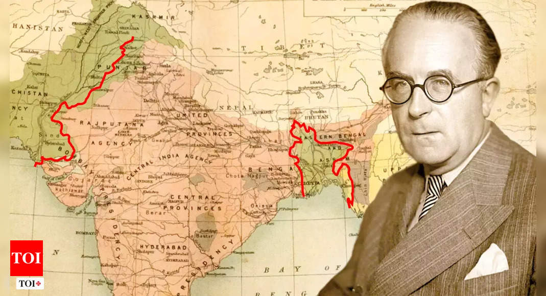 On this day, 76 years ago, a man who never visited India drew Radcliffe Line that divided India and Pakistan | India News