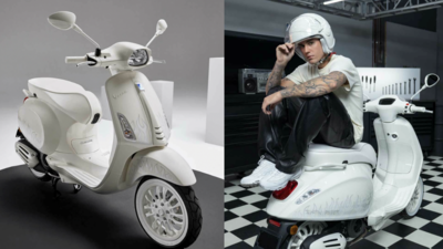 Justin Bieber X Vespa First Look [Limited Edition Scooter]