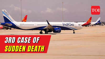 Video: IndiGo pilot collapses and dies at Nagpur airport boarding gate before flying