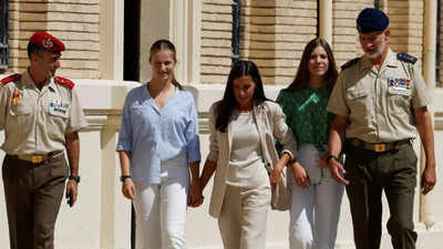 Spain's Princess Leonor starts military academy with 'excitement and nerves'