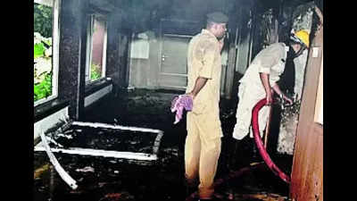 Son of Uttarakhand ex-CM escapes unhurt in circuit house fire