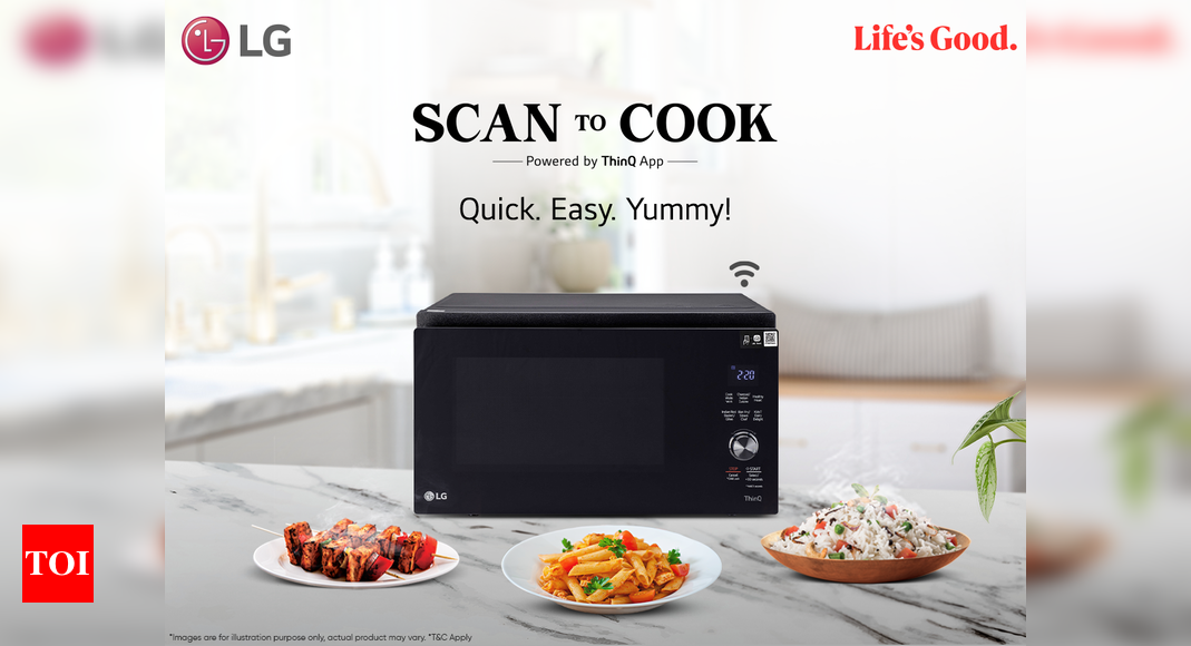 Lg thinq online microwave