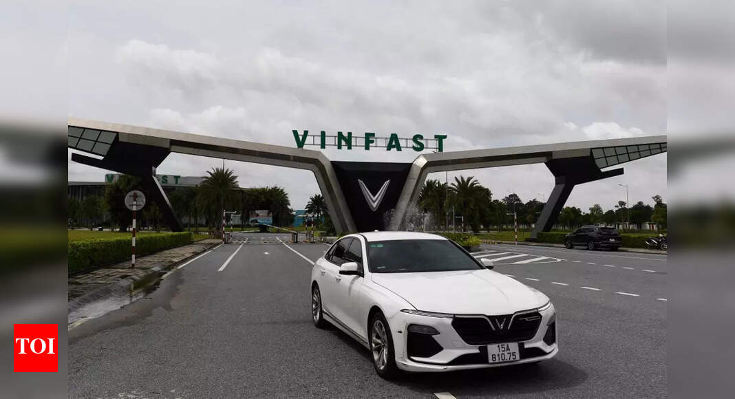 Vietnam tycoon loses  billion after EV maker’s shares sink – Times of India