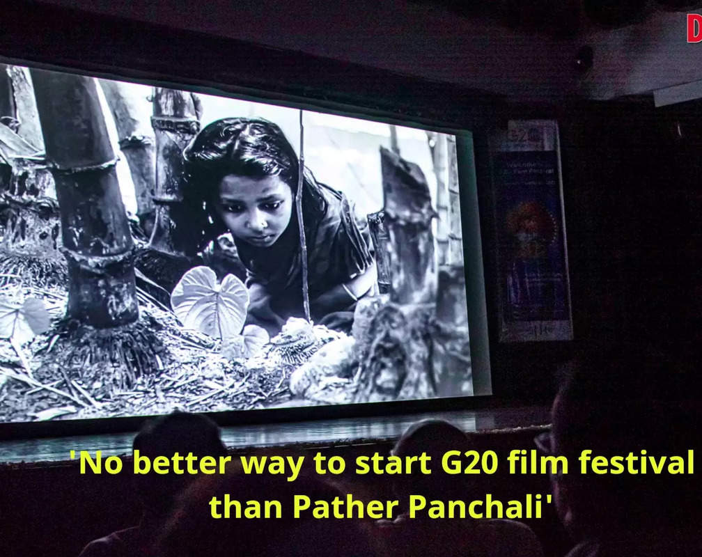 
G20 Film Festival kicks off in Delhi with Pather Panchali screening
