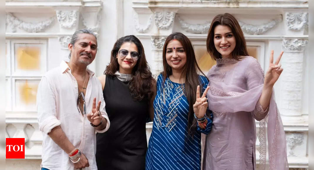 Kriti Sanon’s maiden production with Kanika Dhillon, ‘Do Patti’ starring Kajol goes on floors | Hindi Movie News