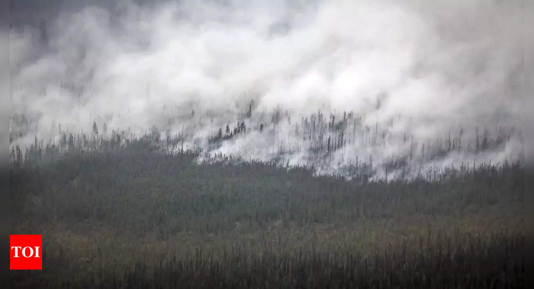 Wildfire nears capital of Canada’s Northwest Territories as fleeing residents fill roads and flights