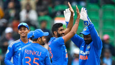 1st T20I: Bumrah, Krishna shine but McCarthy's maiden fifty set India a competitive 140