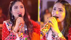 Singer Geeta Rabari's spiritual on-stage Garba performance delights fans