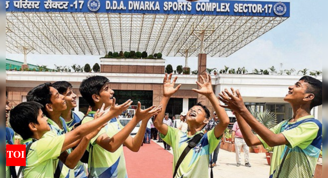 Let's play! 23acre sports complex in Dwarka sec 17 opens to public