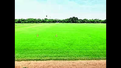Newly laid RPC ground ready for upcoming season