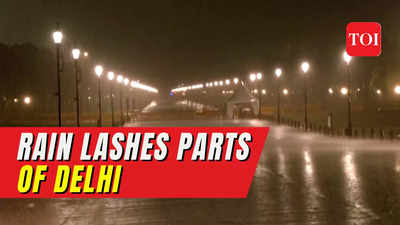 Rain Lashes Parts Of Delhi-NCR, Brings Relief From Scorching Heat ...