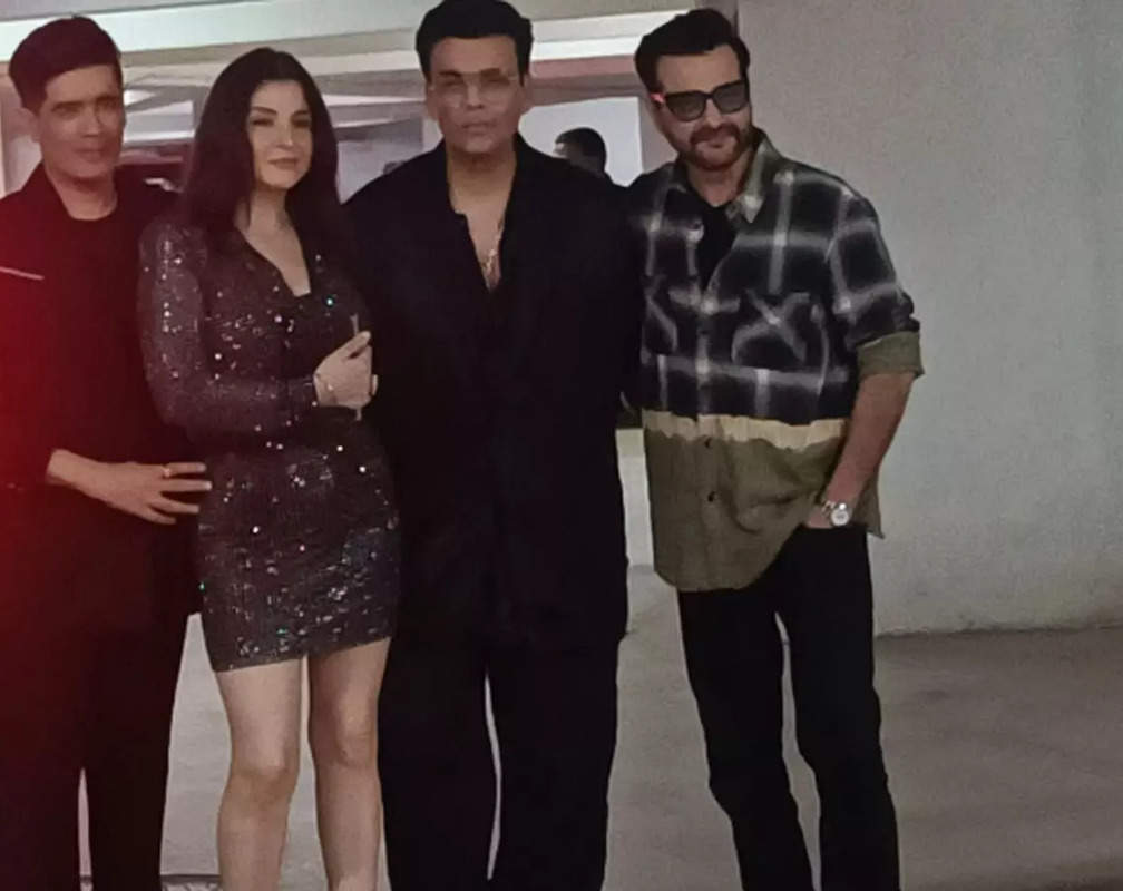 
Karan Johar, Manish Malhotra, Sanjay Kapoor with wife Maheep Kapoor exhibit in style at Ritesh Sidhwani’s birthday bash
