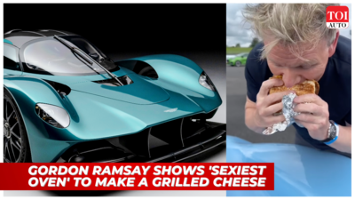 Gordon Ramsay turns V12 Aston Martin Valkyrie into sandwich grille