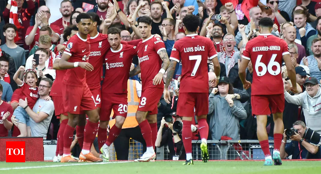 Liverpool comeback to claim first win of the season against