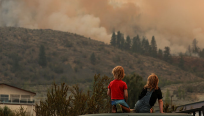 1 dead, 185 structures destroyed in eastern Washington wildfire