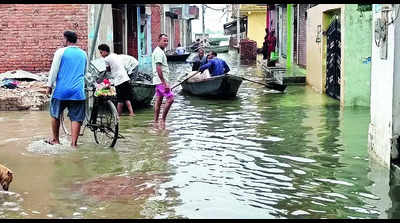 Water level of Ganga rises again due to incessant rain in hilly region