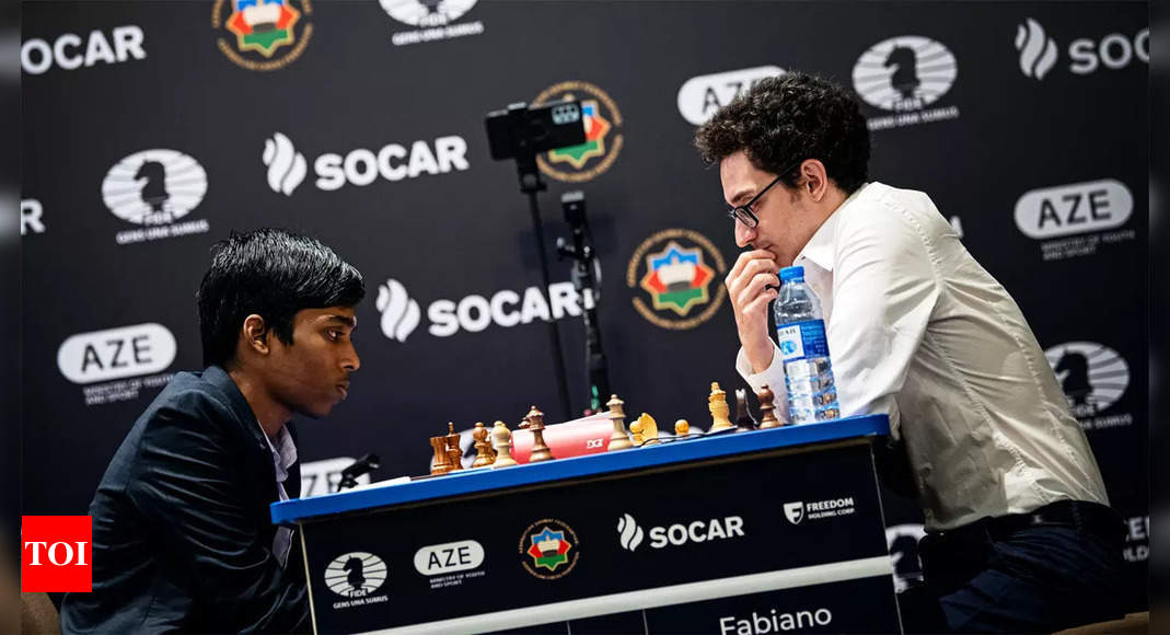 praggnanandhaa: Chess World Cup: Praggnanandhaa shocks Caruana, meets  Carlsen in final - The Economic Times