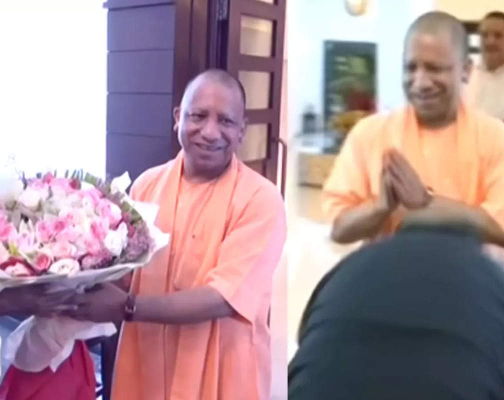 
Watch: Superstar Rajinikanth touches UP CM Yogi Adityanath’s feet as he meets him in Lucknow
